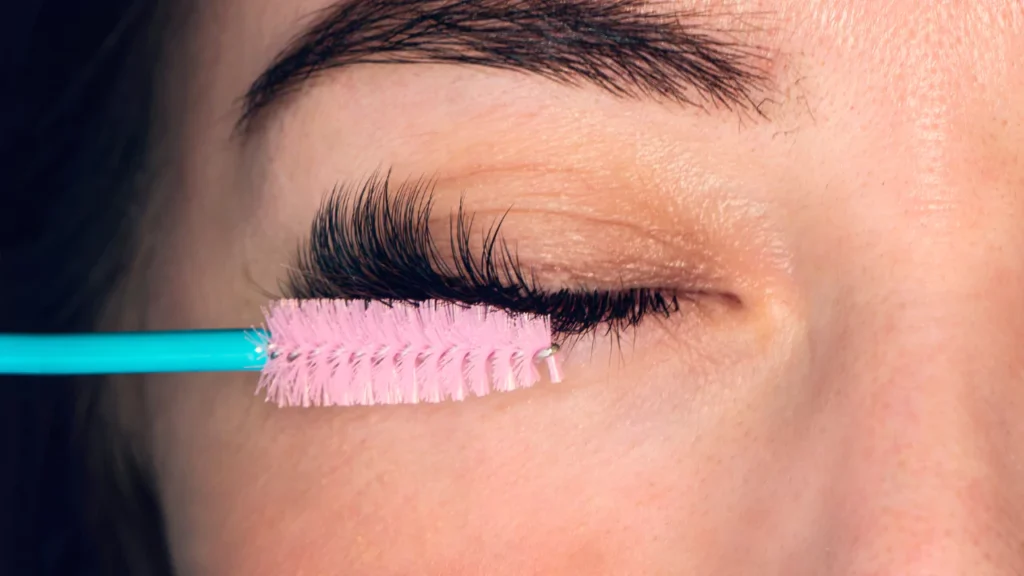 caring for lash extensions