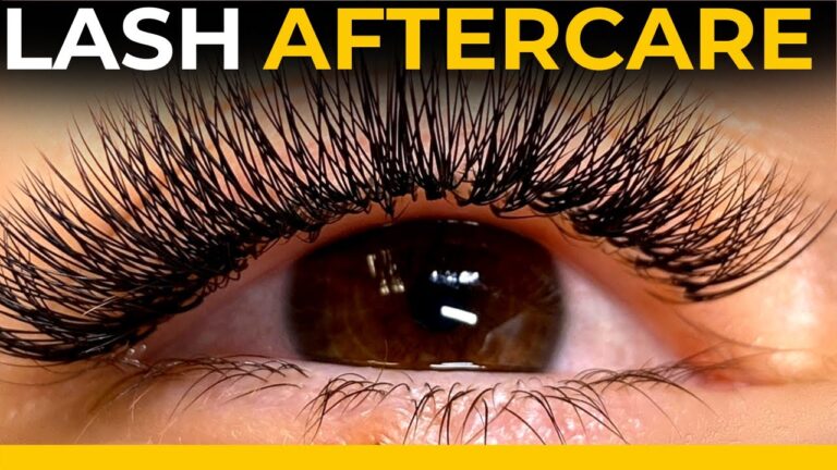 Eyelash Extension Aftercare
