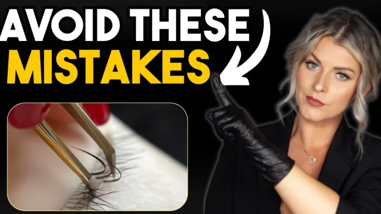 how to hold eyelash extension tweezers