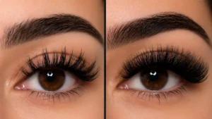 Hybrid Lashes vs Volume Lashes