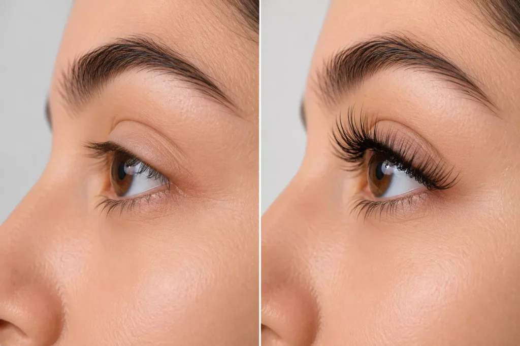 Lash Extensions for Straight Lashes