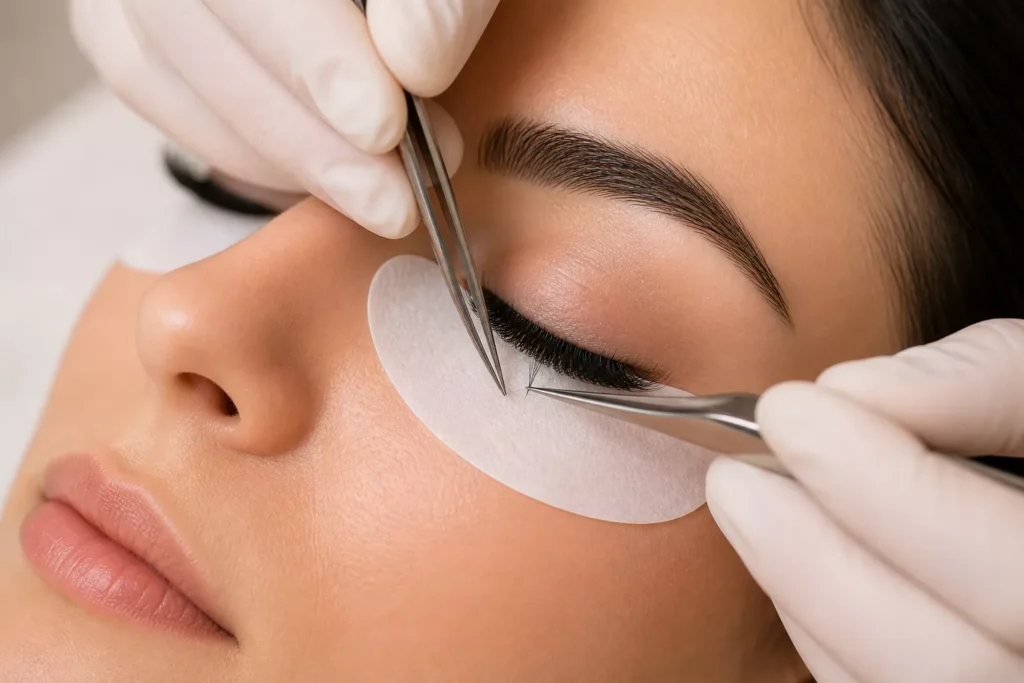 Lash Extensions for Sensitive Eyes