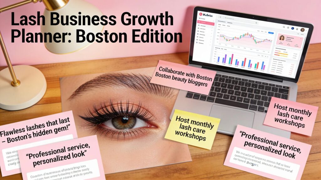 how to grow a lash business