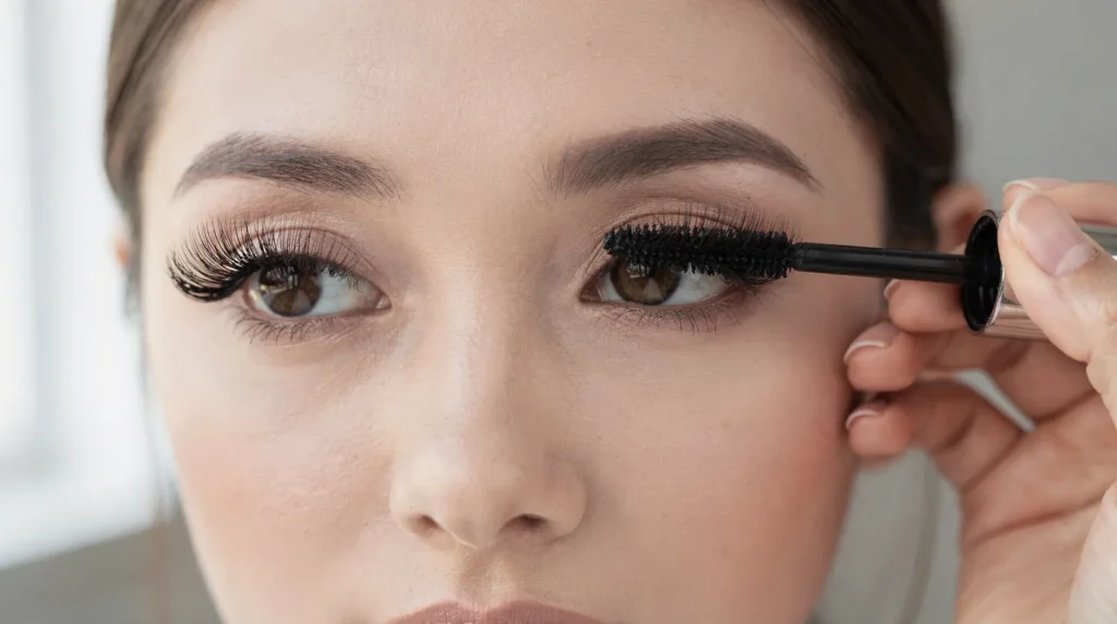 Unlike false lashes or mascara, extensions stay put for days without daily reapplication.; Limitlashes