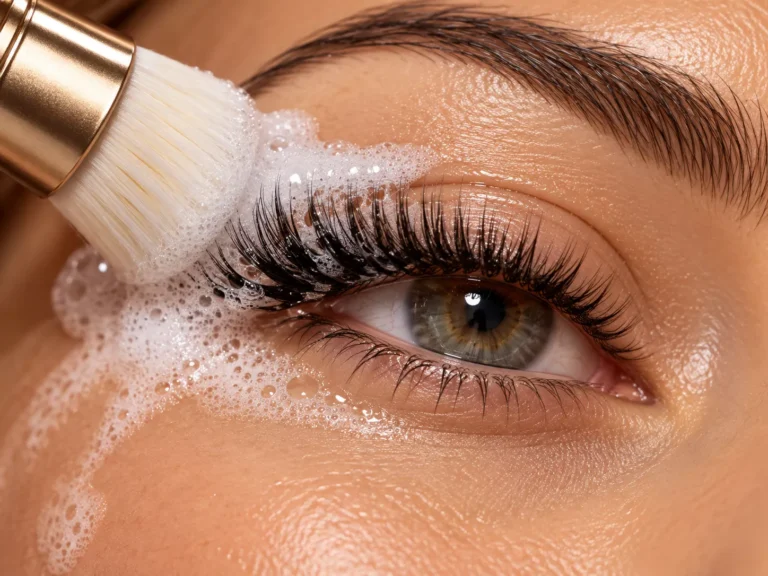 how often to wash lash extensions